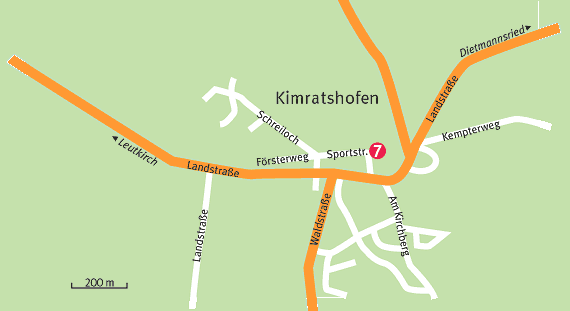 Lageplan Praxis Dr. Heberle