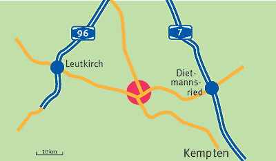 Lageplan Praxis Dr. Heberle